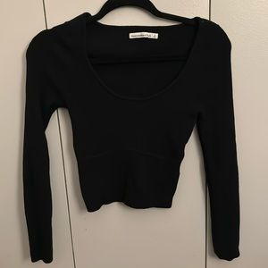 Black sweater